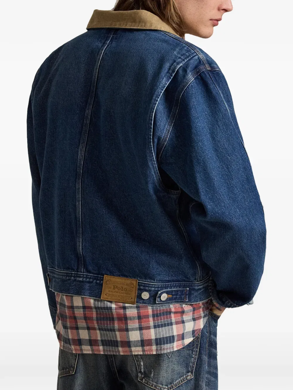 Джинсовая куртка Dungaree Polo Ralph Lauren, синий — фото 4