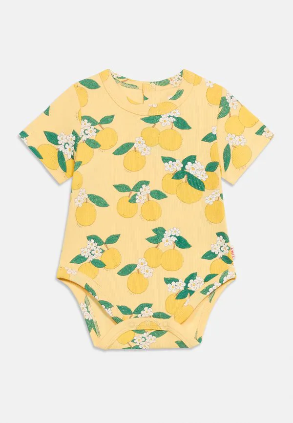 Футболка унисекс с принтом «апельсины» Tinycottons, Mellow Yellow — фото 3
