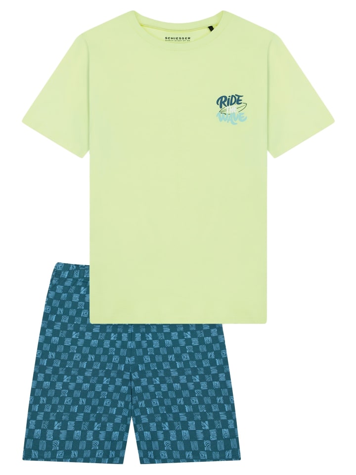 

Schiesser Хлопковая пижама/ночная одежда разноцветная