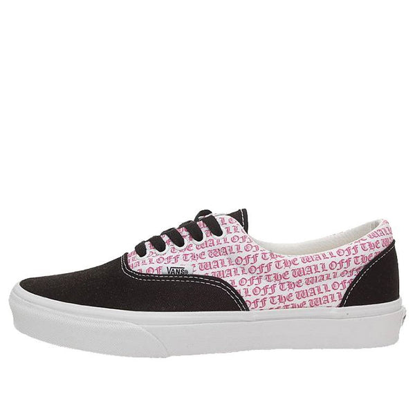 

Кроссовки era alphabet black pink Vans, черный