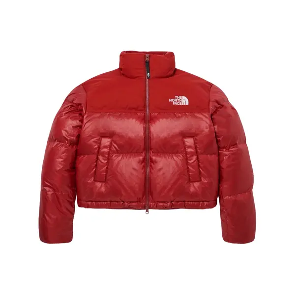 

Куртка (WMNS) The North Face White Label Novelty Nuptse Down Jacket Asia Sizing 'Dark Red', красный