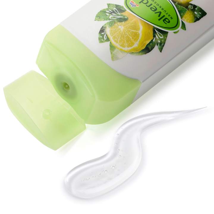 Гель для душа alverde NATURKOSMETIK Duschgel Zeit für Glück Minze, Bergamotte, 250 ml — фото 3