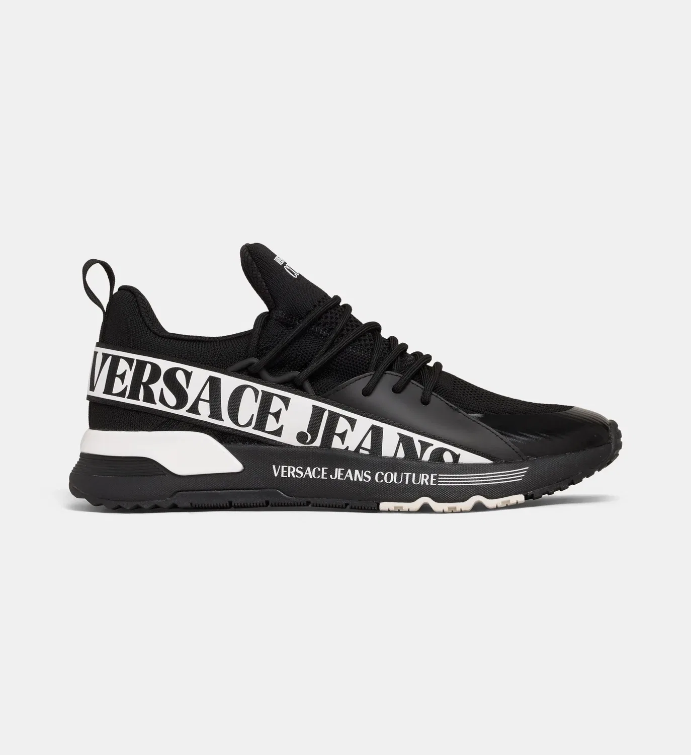 Низкие кеды Фондо Динамик Дис SA3 Versace Jeans Couture, черный