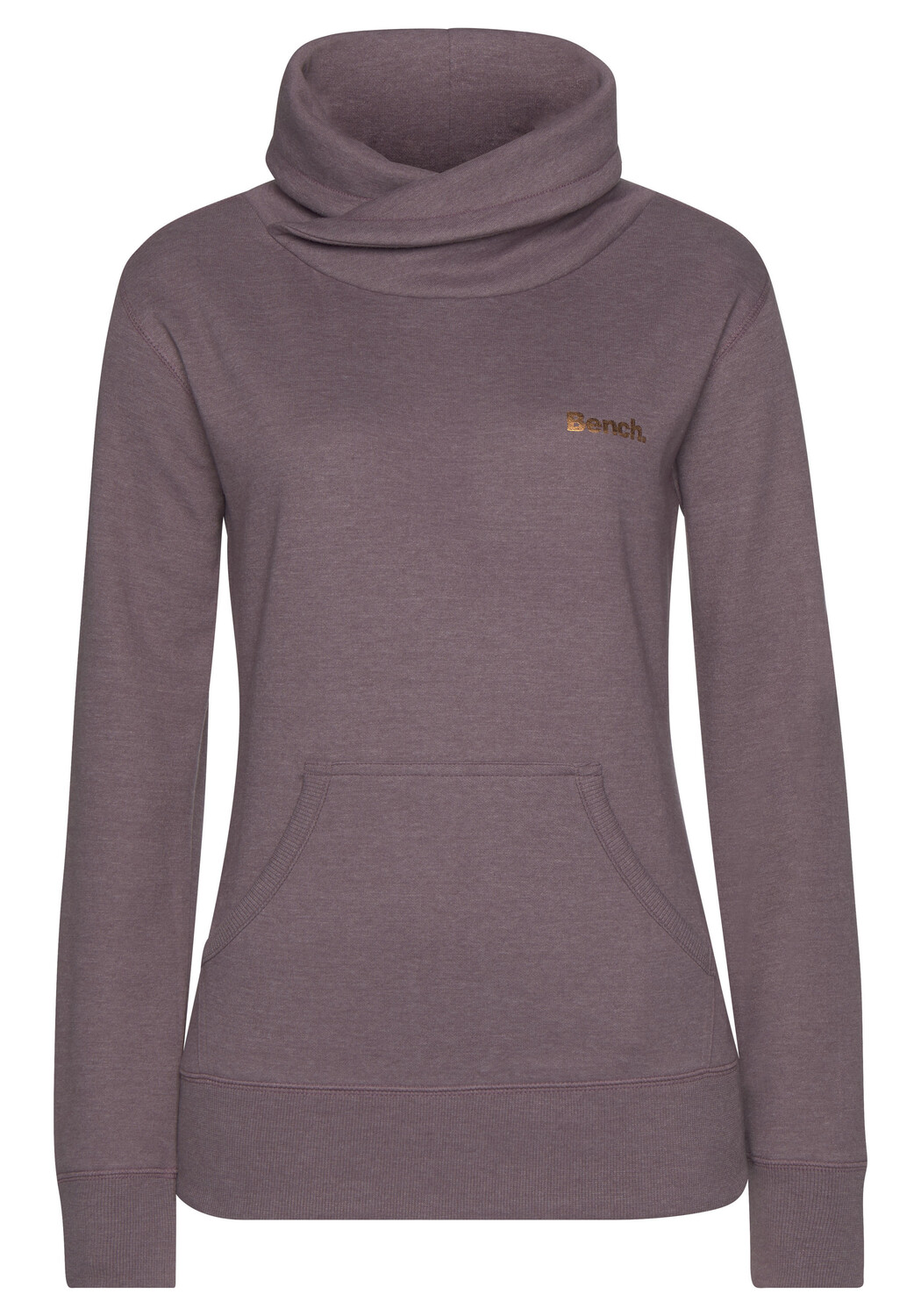 

Свитер Bench Longsweatshirt, цвет mauve-meliert