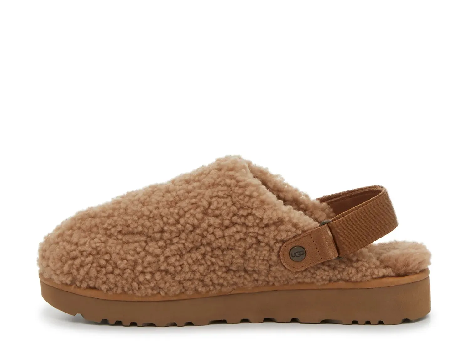 Тапочки UGG Lanah Clog, каштановые — фото 3