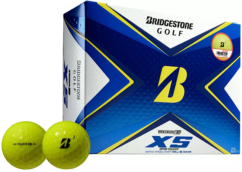 

Мячи для гольфа Bridgestone 2020 TOUR B XS, желтый