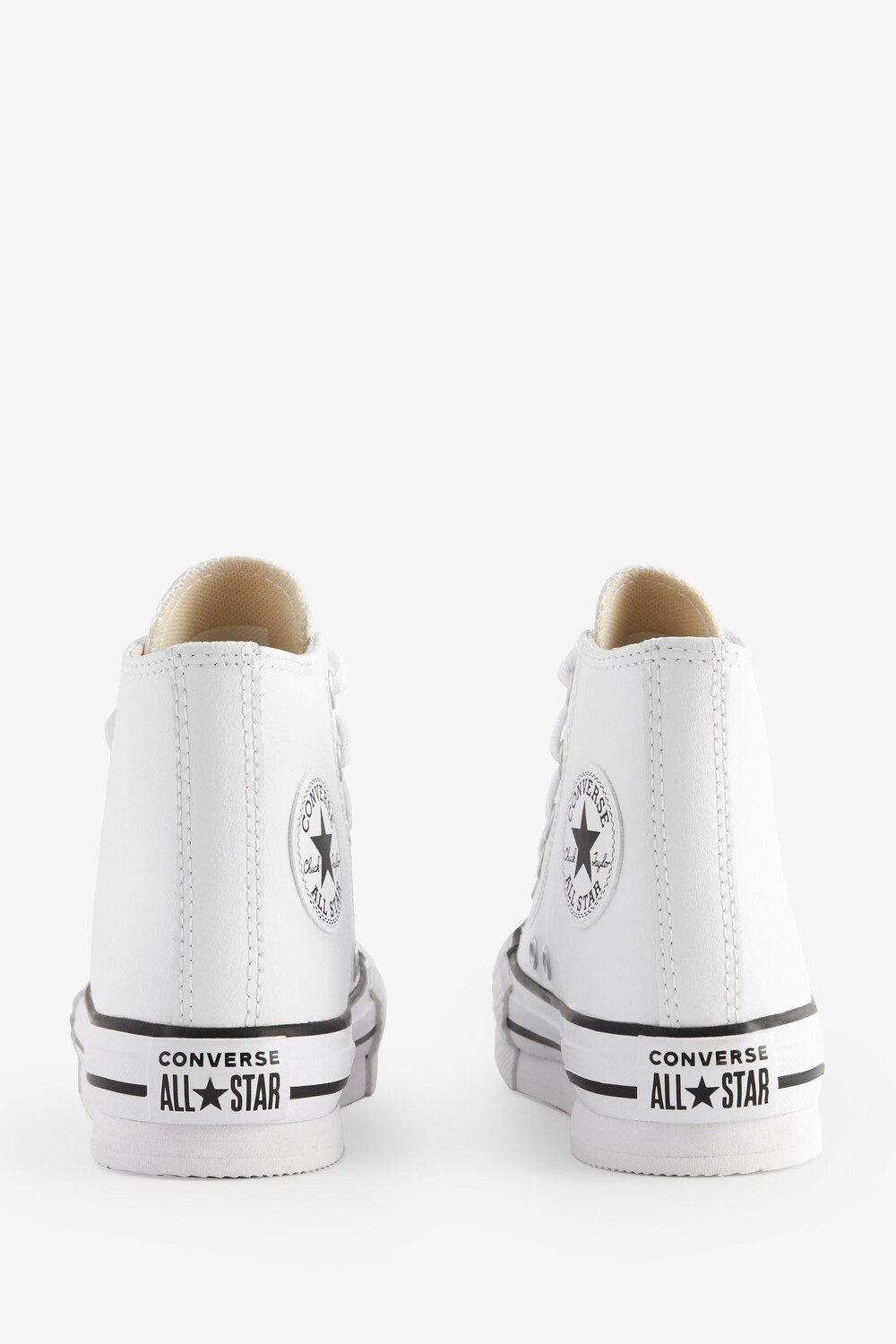 Кожаные спортивные кроссовки Junior All Star Eva Lift Converse, белый — фото 4