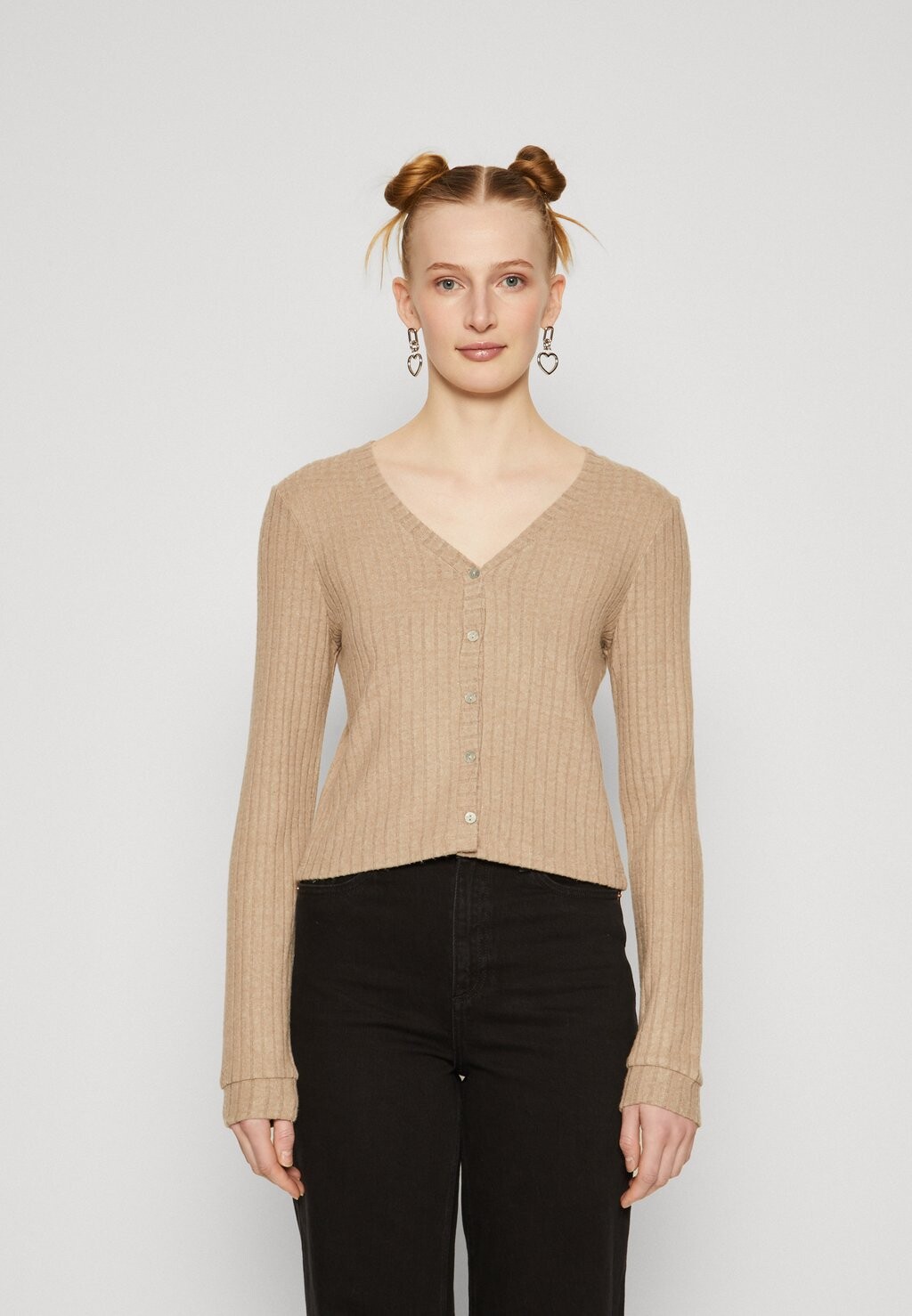 

Кардиган ONLLOLA CARDIGAN ONLY Tall, бежевый