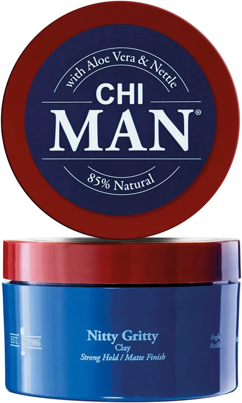 Глина для укладки CHI Man Nitty Gritty с матовым финишем 85 г Chi