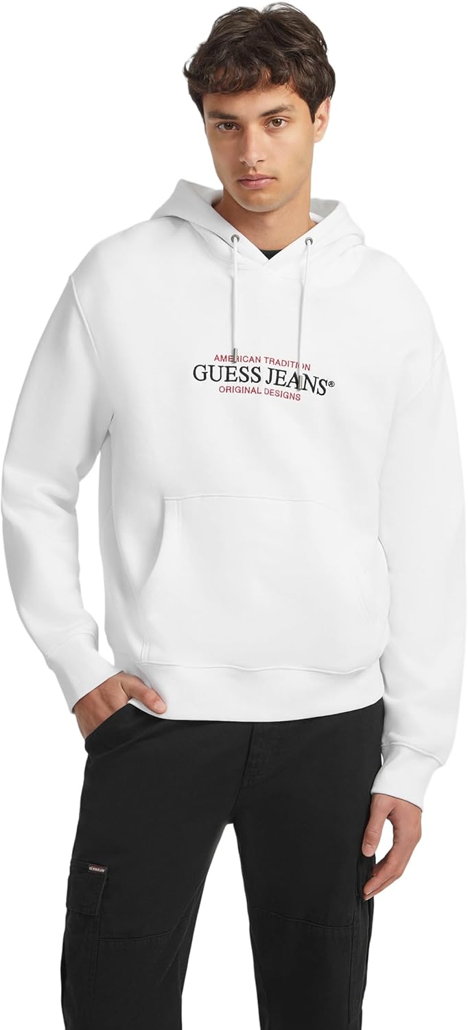 

Мужская толстовка с капюшоном GUESS GUESS JEANS HOOD REG AMERICA TRAD SWEAT