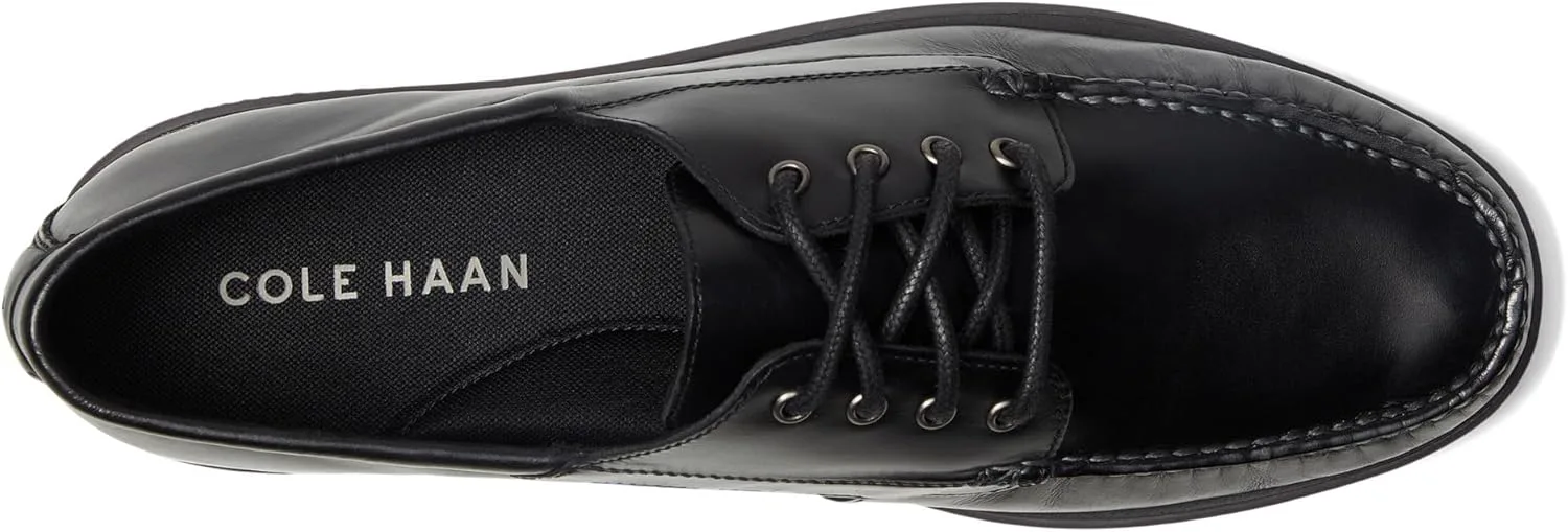 Мужские лоферы Cole Haan Grand 4-Eye, черный — фото 2