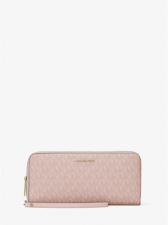 

Большой дорожный клатч Jet Set с фирменным логотипом Michael Kors, розовый