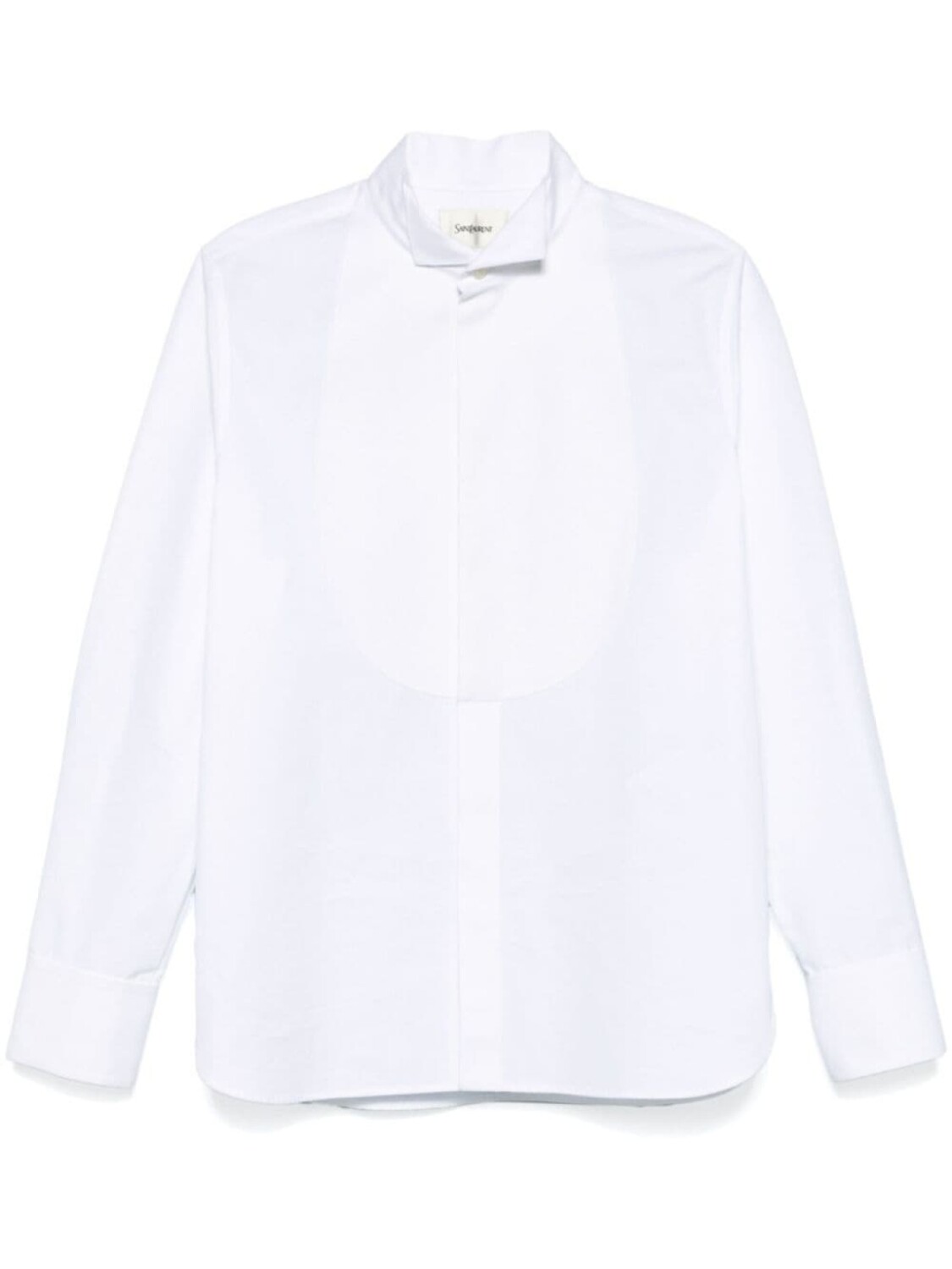 

Saint Laurent рубашка-смокинг, белый