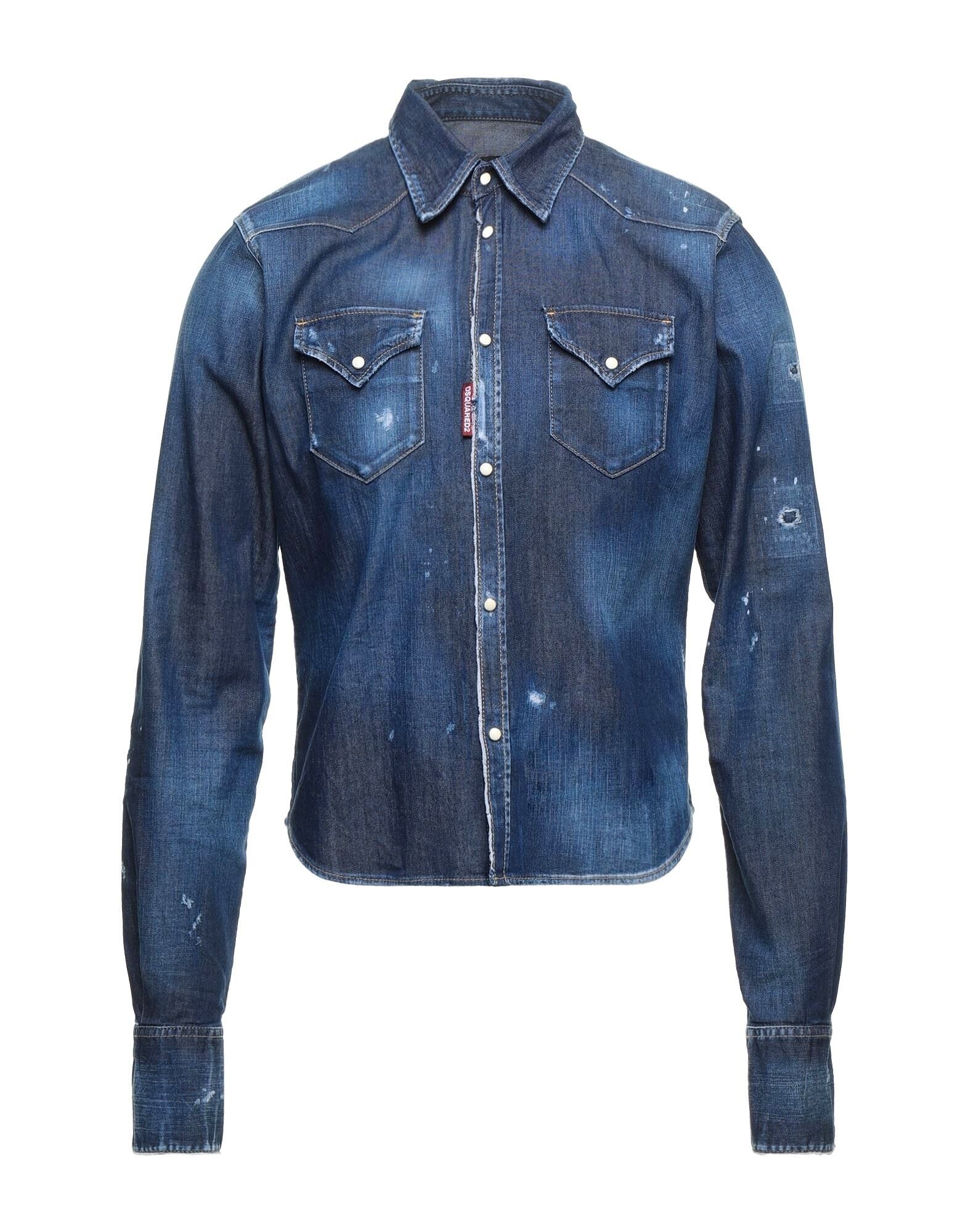 

Рубашка джинсовая Dsquared2, синий