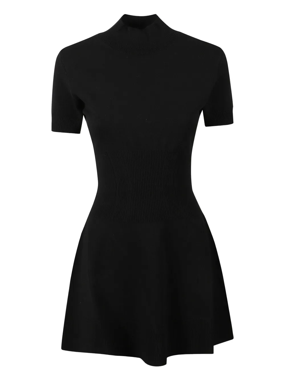 

Мини-платье с короткими рукавами Dondup, черный