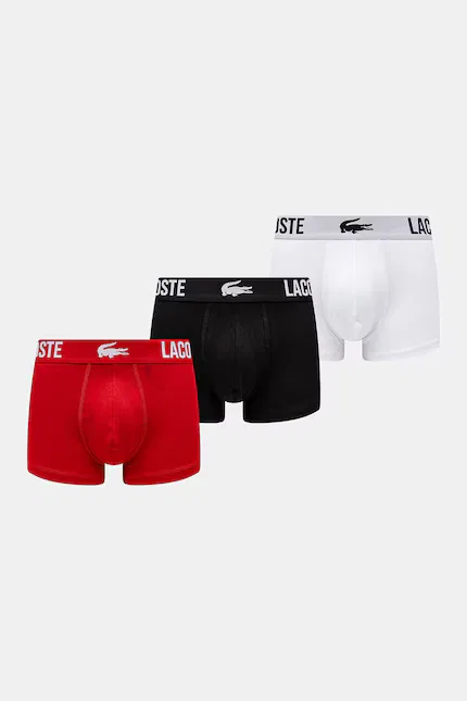 Боксеры мужские Lacoste 3 шт, мультиколор