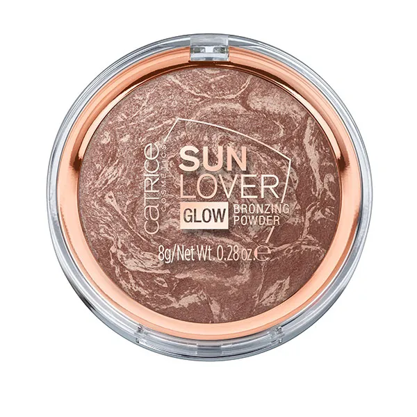 

Бронзирующая пудра Sun Lover Glow Catrice, цвет sun-kissed bronze