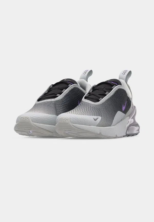 Кроссовки air max 270 Nike Sportswear, Photon Dust/Bright Violet/Black/Pencil Point — фото 3