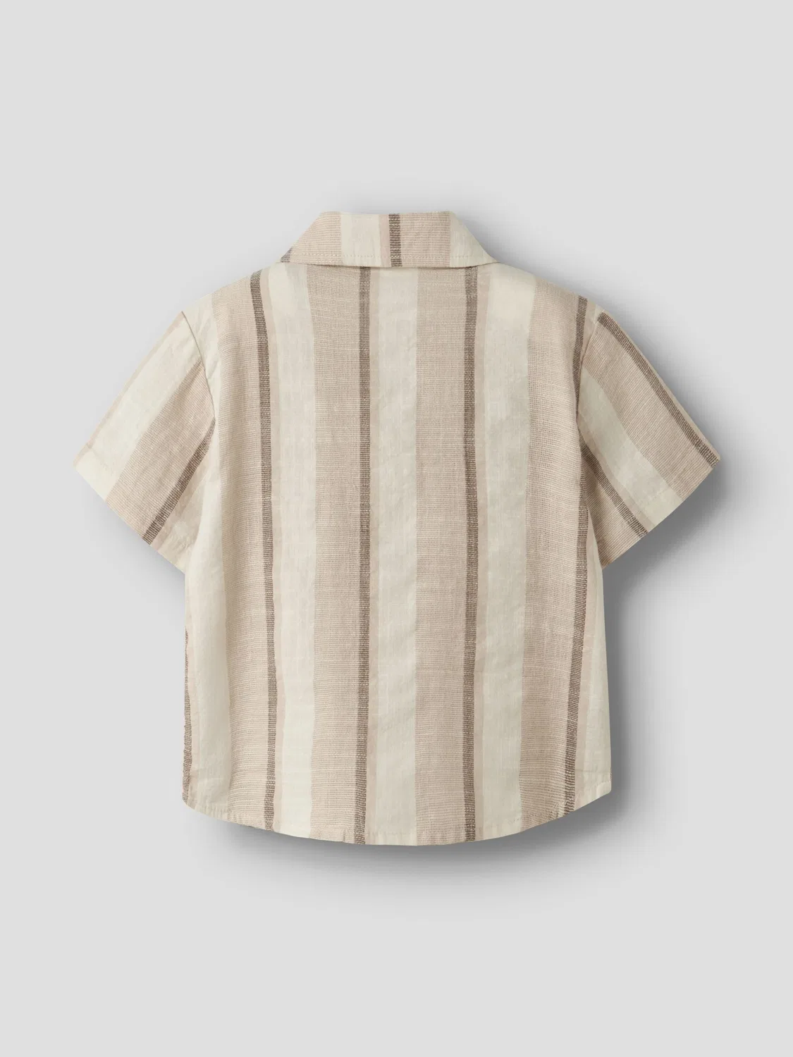 Удобная рубашка на пуговицах Lil'Atelier, Off White — фото 2