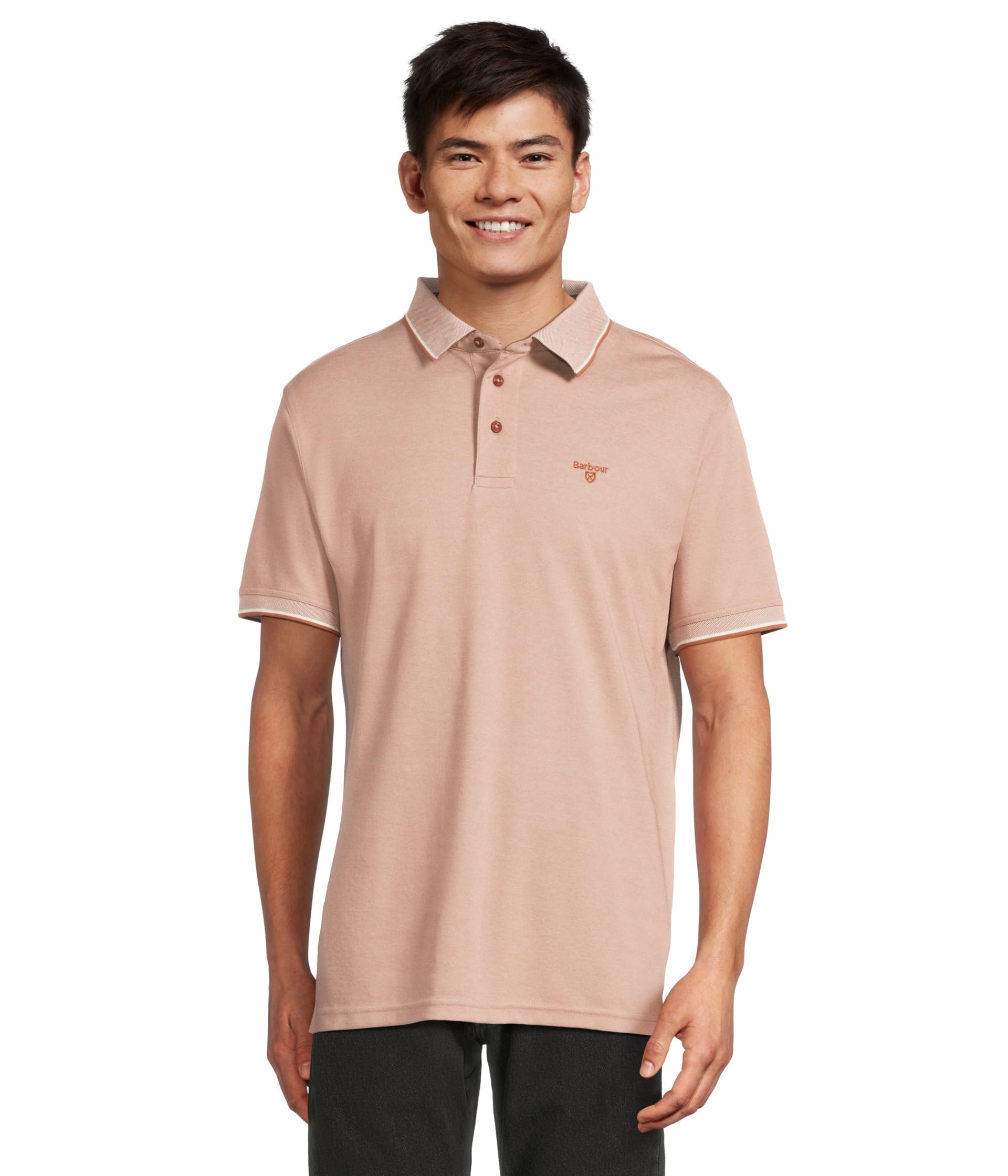 

Поло Barbour Heydon Performance Polo, цвет Dark Rust
