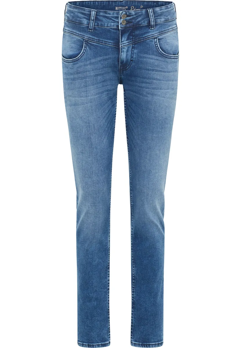 

Узкие джинсы MUSTANG "Style Rebecca Slim 2B", синий