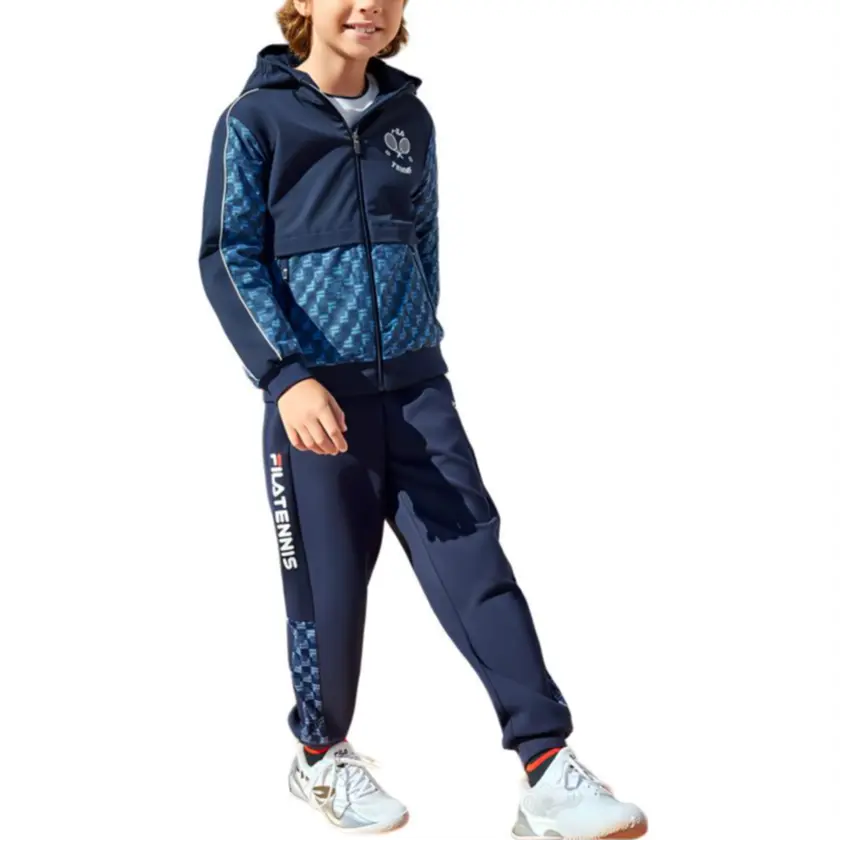 Детская куртка ФИЛА FILA, цвет Blue — фото 3