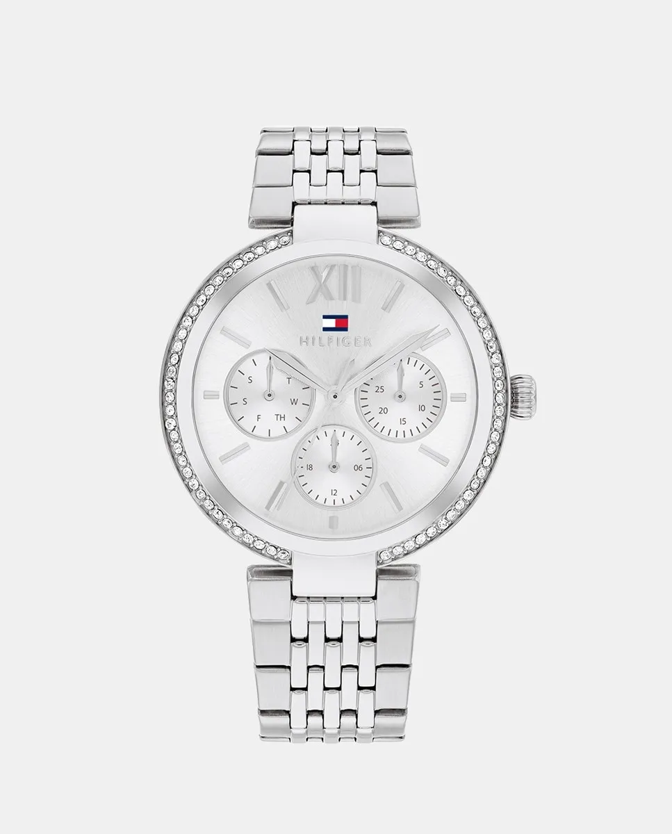 

Sophia 1782695 Многофункциональные женские часы из стали Tommy Hilfiger, серебряный