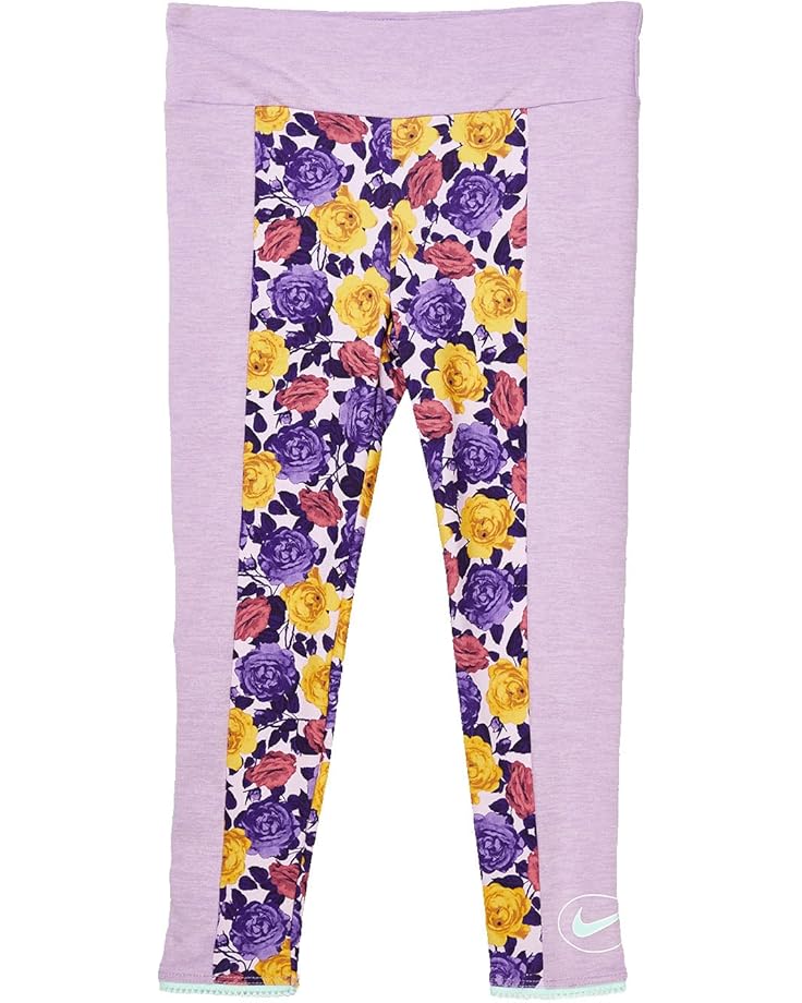 

Брюки Nike Kids Dri-FIT Icon Clash Leggings, цвет Violet Shock Heather