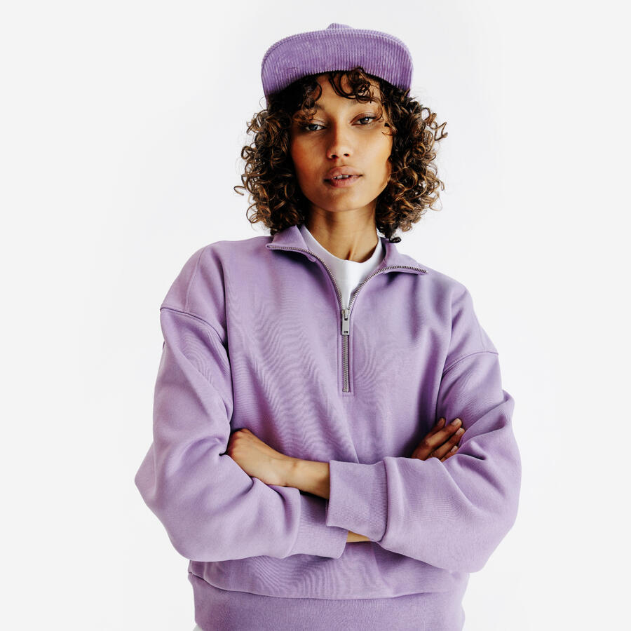 

DECATHLON Женская толстовка с застежкой-молнией - Elementals фиолетовый