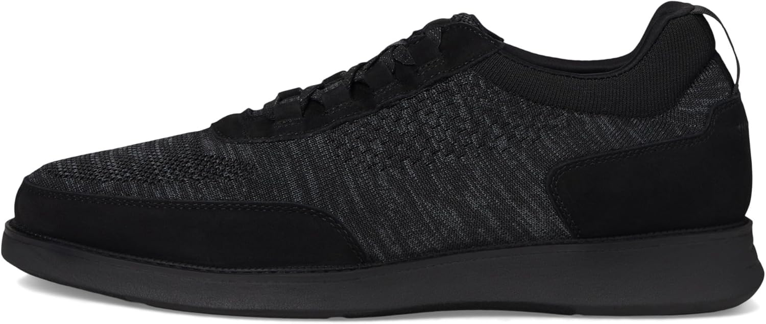 Мужские слипоны Florsheim Launch Knit с эластичной шнуровкой, черный — фото 4