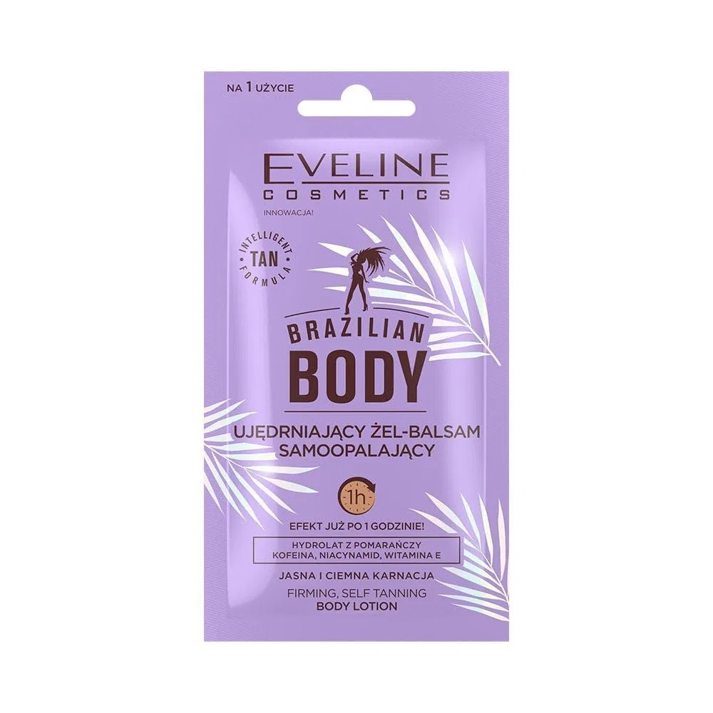 Укрепляющий гель-бальзам для автозагара Brazilian Body от Eveline Cosmetics Eveline Cosmetics