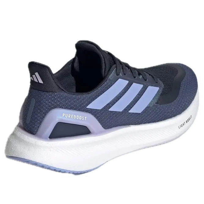Кроссовки (WMNS) adidas Pureboost 5 'Preloved Ink Blue Spark Purple Tint', фиолетовый — фото 3