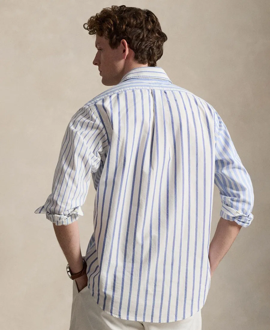 Мужская рубашка с длинным рукавом с принтом, модель Nautical Funshirt Polo Ralph Lauren, 7274 Nautical Funshirt — фото 4