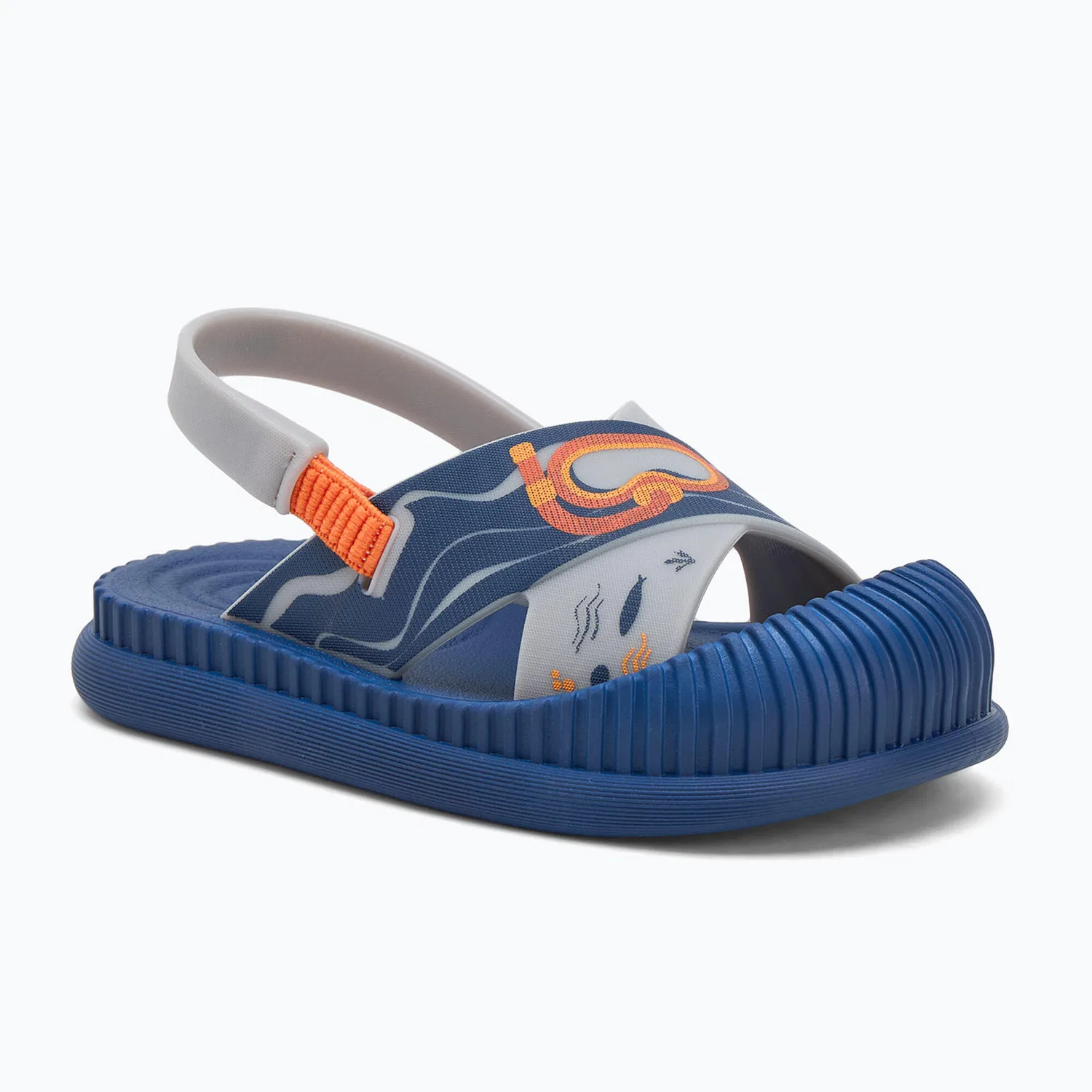 Детские сандалии с принтом Fun Sea Baby Ipanema, Dunkelblau