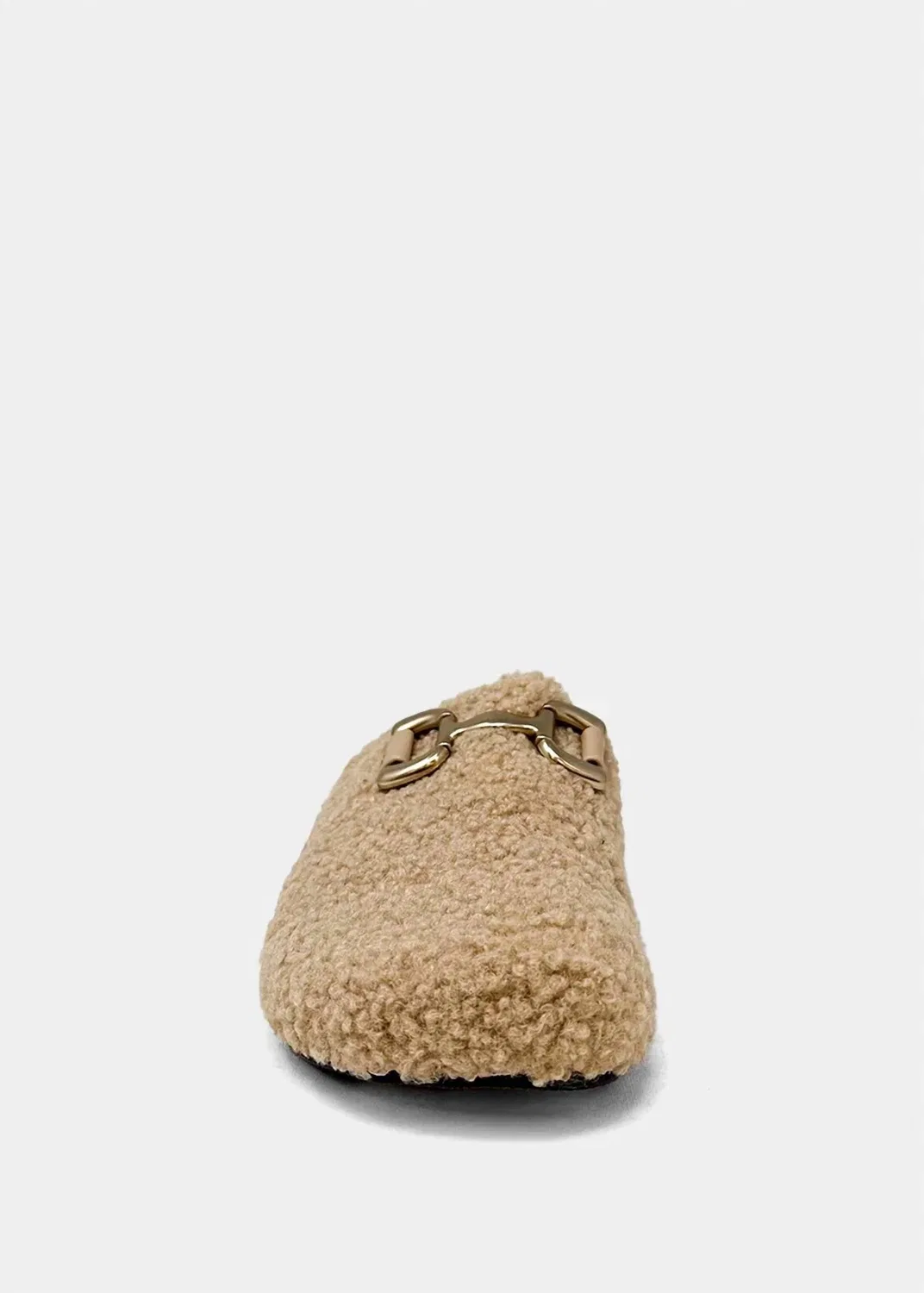 Детские клоги-мюли для девочек Azalea Mini Clog SHU SHOP, бежевый — фото 3