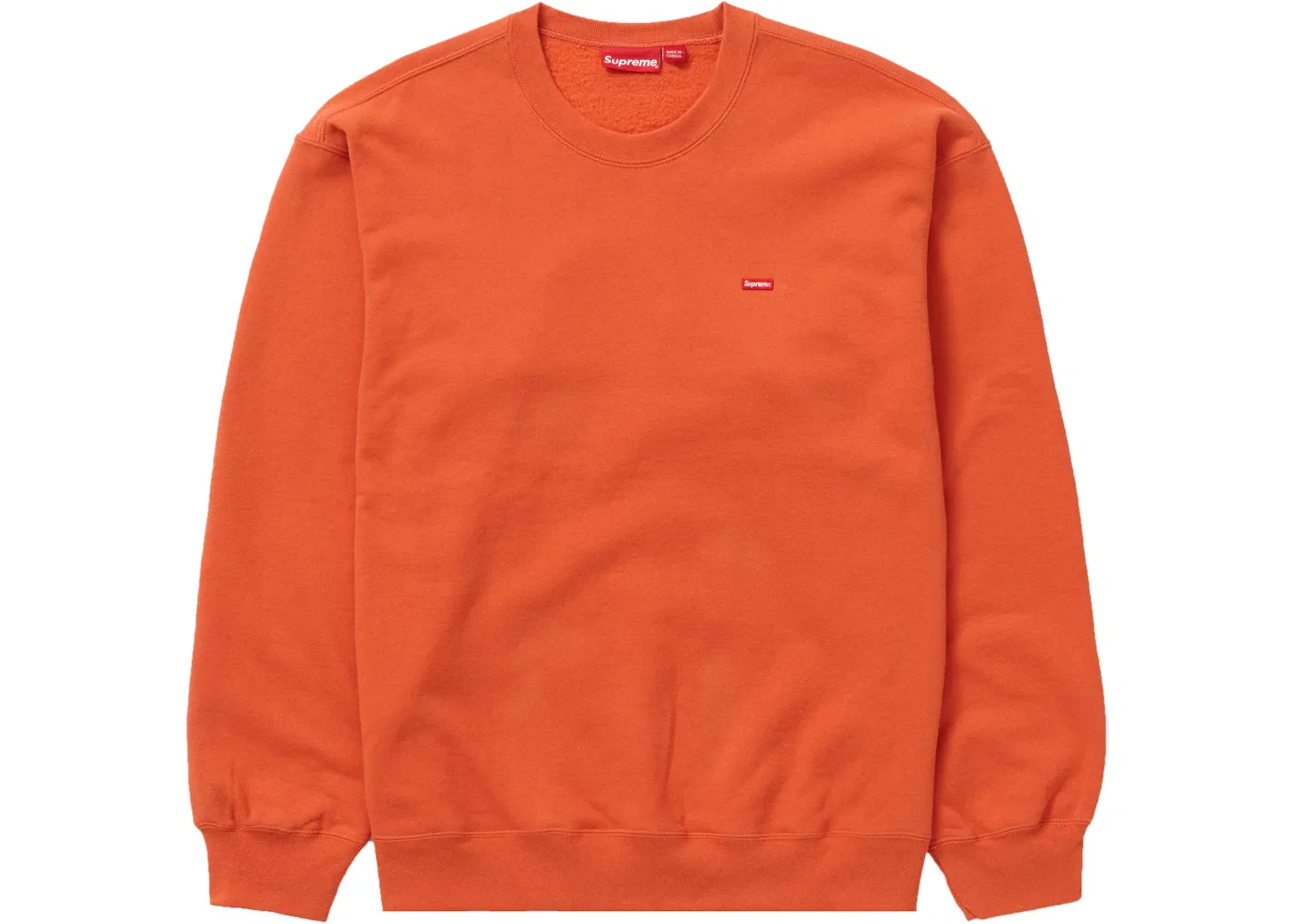 Мужской свитшот Supreme Crewneck Burnt Orange