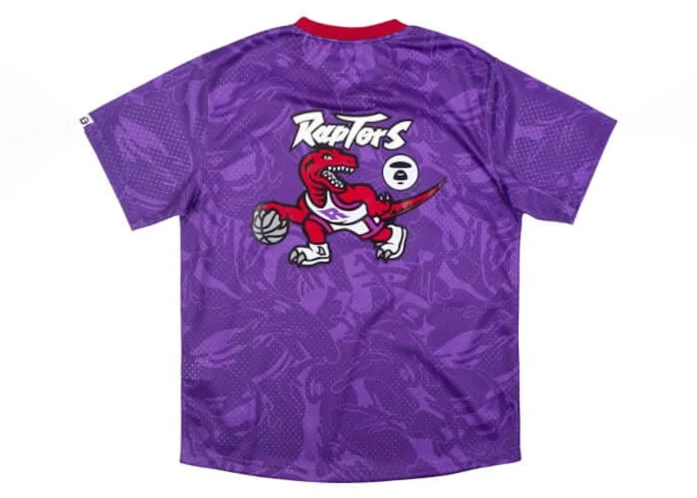 Детская джерси баскетбольная BAPE x Mitchell & Ness Toronto Raptors BP Jersey Black — фото 2