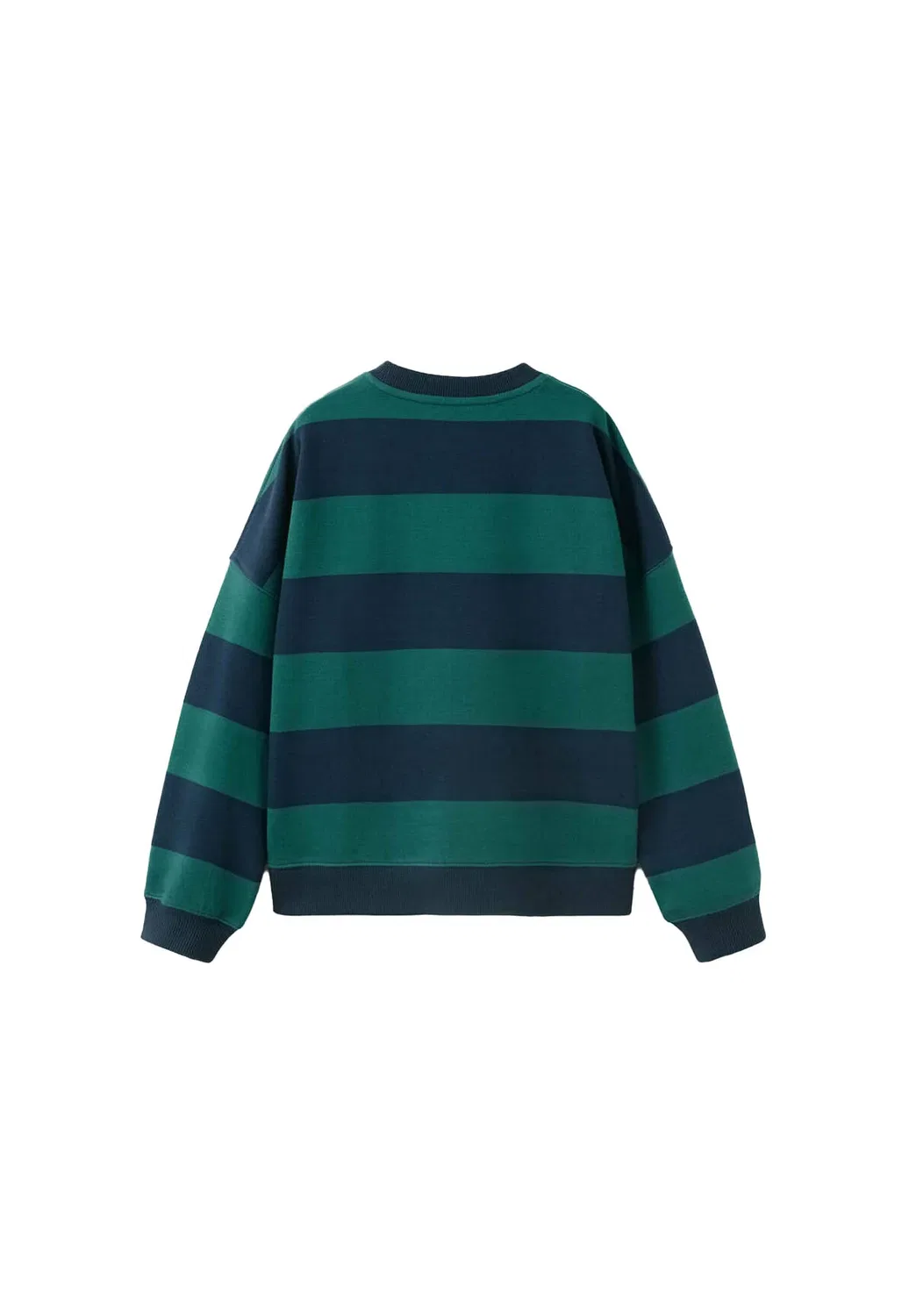 Ребенок - толстовка Mango Kids, Green — фото 2