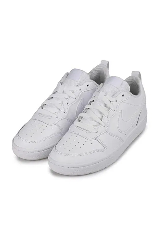 Детские кроссовки для девочек на плоской подошве Nike, White — фото 2