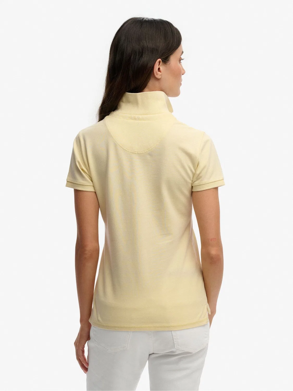 Поло Superdry Heritage Slim Fit, желтый — фото 2