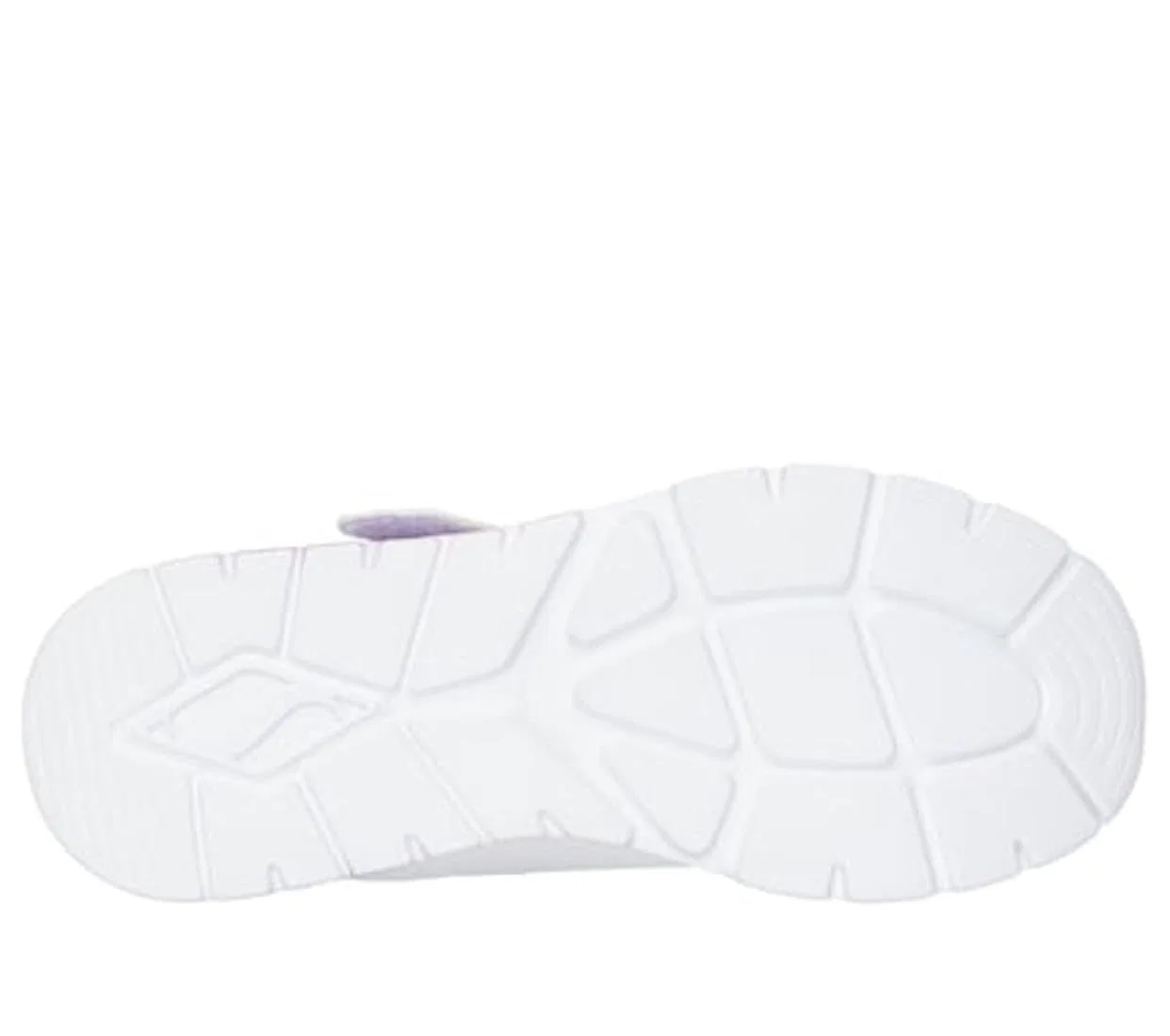 Детские кроссовки для девочек Skechers, White Synthetic Multi Trim — фото 2