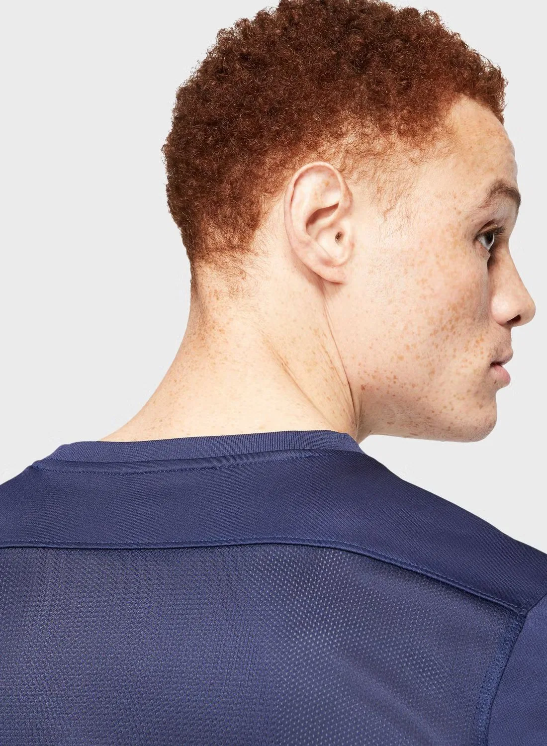 Футболка с принтом Park Dri-Fit VII Nike, синяя — фото 4