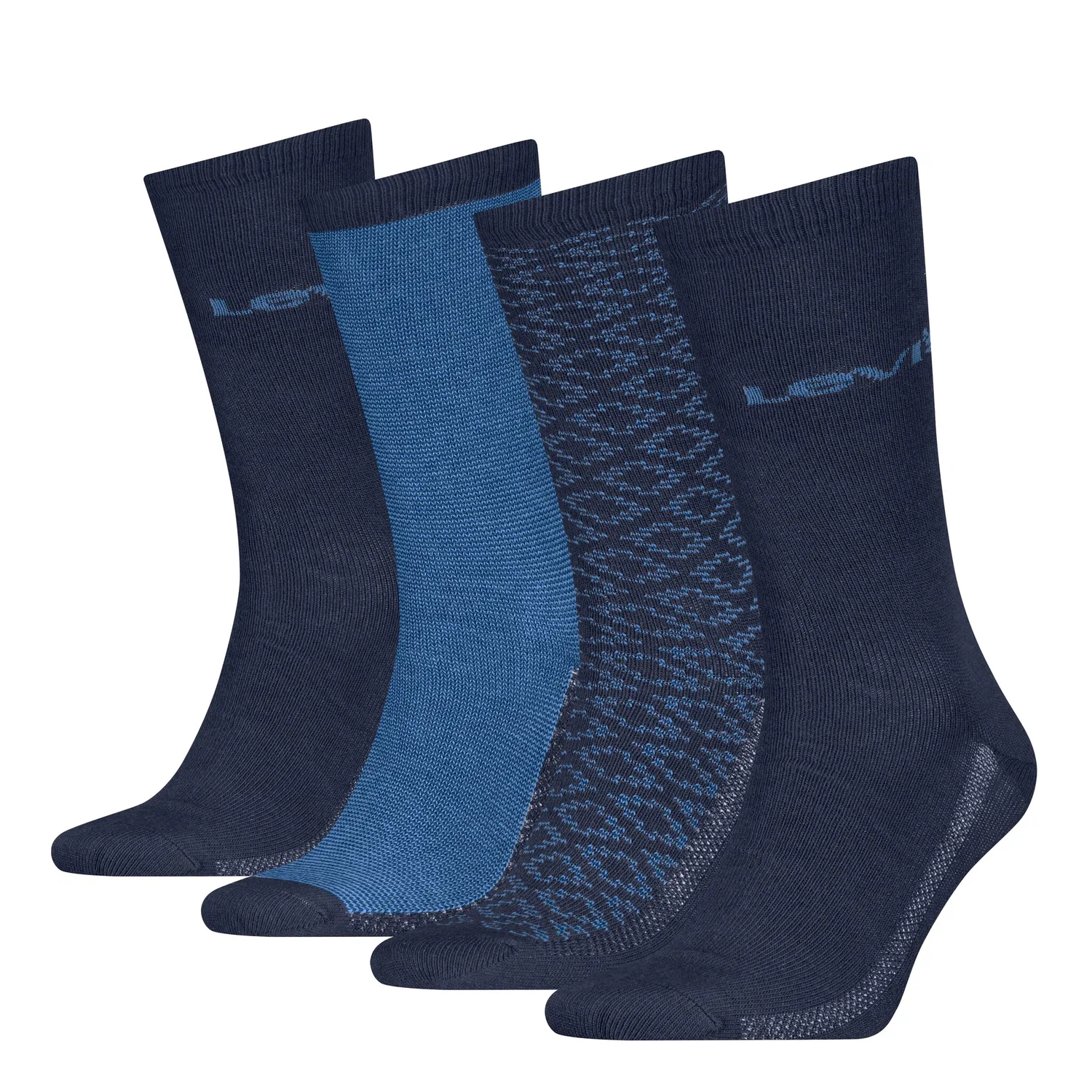 Мужские носки с усиленной пяткой Levi's, Blue Combo