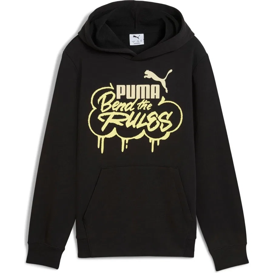Детский худи с капюшоном MID90s Puma, Черный