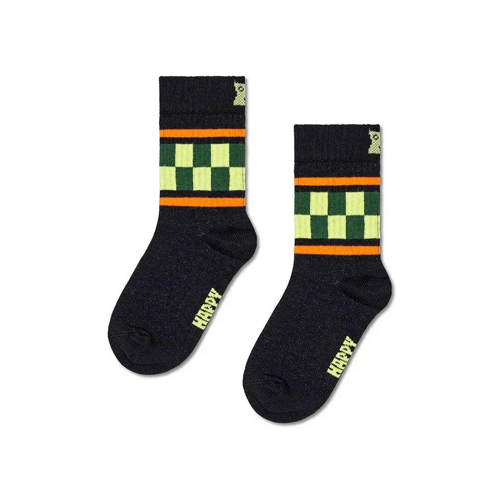 Носки с узором в клетку Happy Socks, черный