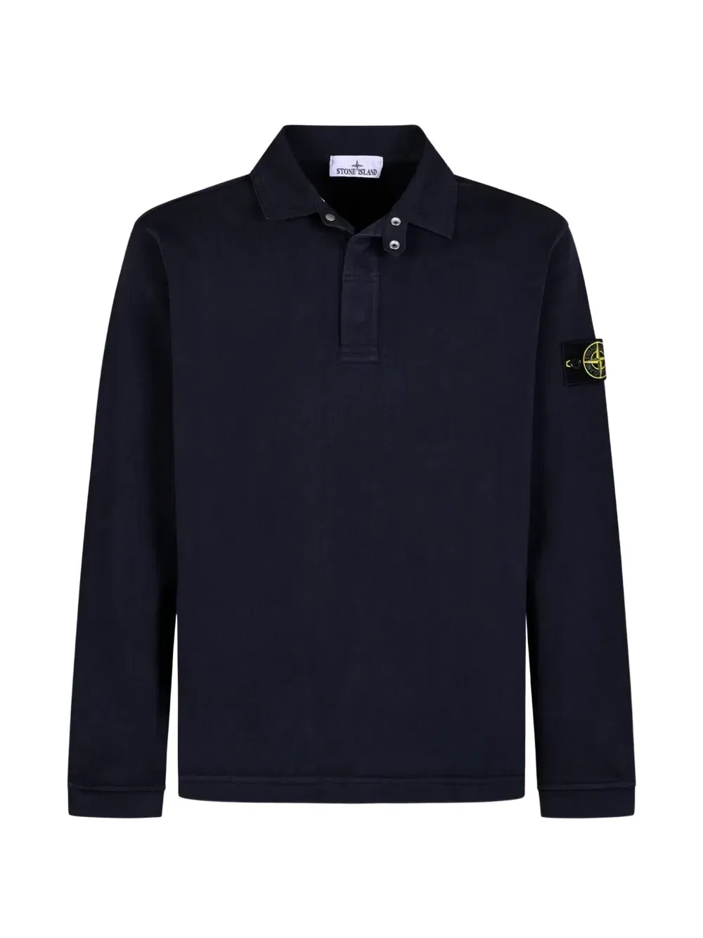 Футболка-поло с нашивкой-логотипом Stone Island, синий