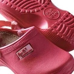 Детские сабо с принтом Gartenclogs Kinder Xq Footwear, Goldrosa — фото 3
