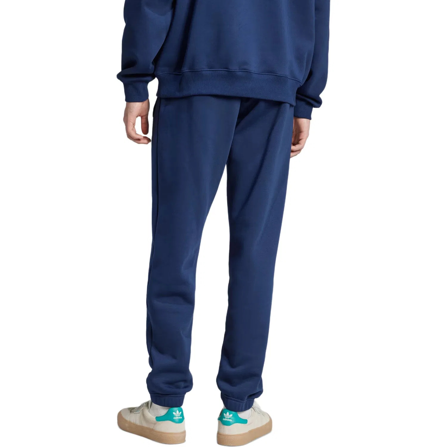 Мужские трикотажные спортивные брюки в стиле 70-х 70s Knitted Sweatpants Adidas Originals, Midnight Indigo — фото 4
