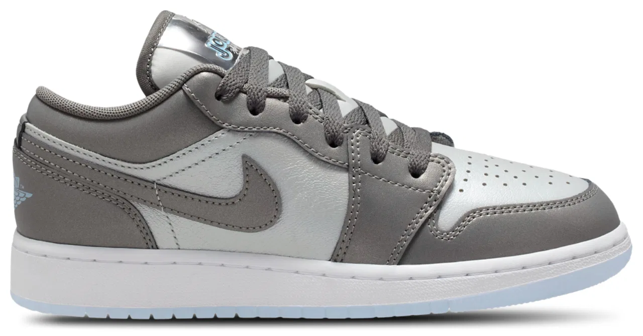 Кроссовки для мальчиков Air 1 Low SE UNI Jordan, серый/серебристый