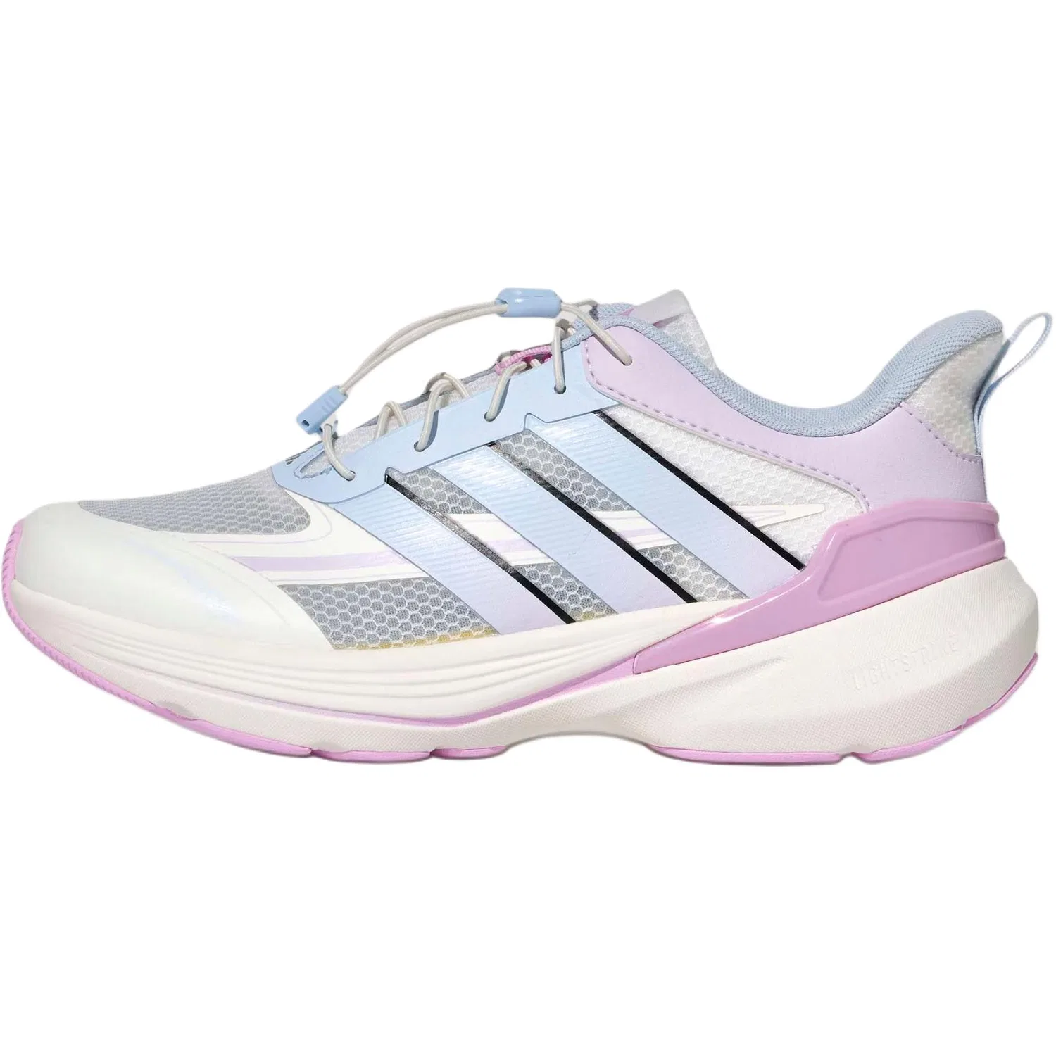 Кроссовки LIGHTDART низкие беговые White Blue Purple детские Adidas